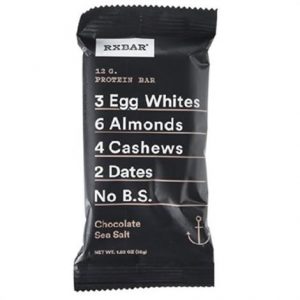 Rxbar Chocolate Sea Salt Health Products