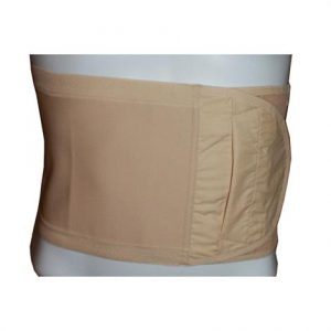 Safe N Simple Security Hernia/Ostomy Support Belt 6 Inch Without Pouch Opening Health Products