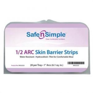 Safe n Simple 1/2 ARC Skin Barrier Strip Health Products