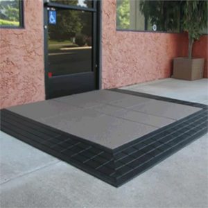 SafePath Three-Sided EntryLevel Landing Ramp - 2 Inch Height Health Products