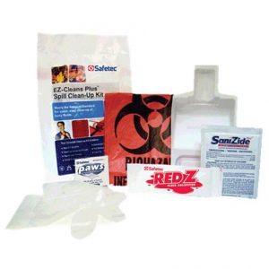 Safetec EZ-Cleans Plus Biohazard Spill Kit Health Products