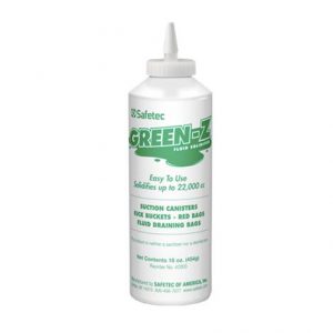 Safetec Green Z Can Z Fluid Control Solidifiers Health Products