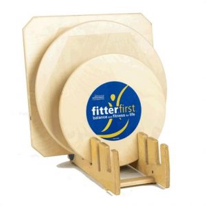 Sammons Fitter Rocker Board And Wobble Board Stand Health Products