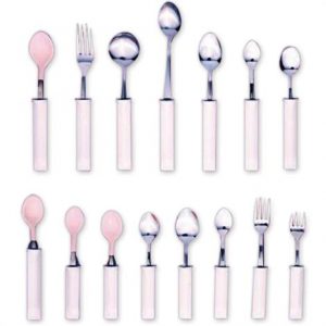 Sammons Plastic Handle Utensils Health Products