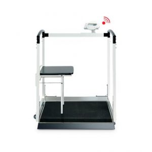 Seca Digital Multifunctional Scale With Handrail and Fold Up Seat Health Products