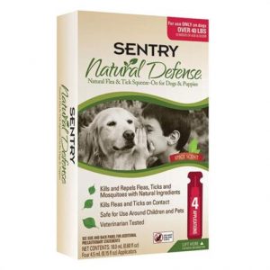 Sentry Natural Defense Flea & Tick Squeeze-on for Dogs & Puppies Health Products