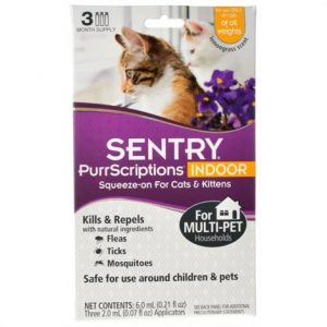 Sentry PurrScriptions Indoor Squeeze-On for Cats & Kittens Health Products