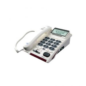 Serene Innovations Amplified Corded Phone With Talking Caller ID Health Products