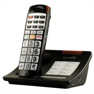 Serene Innovations CL65 Cordless Amplified Phone with Big Buttons Health Products