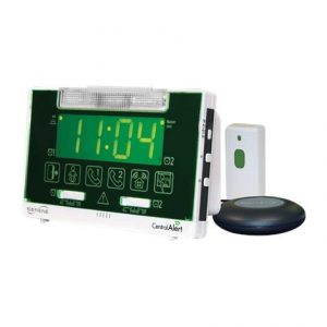 Serene Innovations CentralAlert Tabletop Wireless Clock/Receiver Notification System Health Products