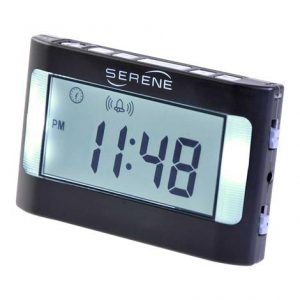 Serene Innovations Model VA3 Vibrating Travel Alarm Clock Health Products