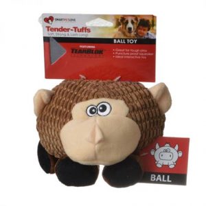 SmartLove Round Tan Monkey Dog Toy Health Products