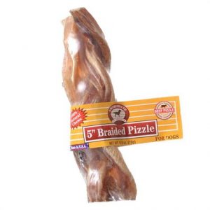 Smokehouse Treats Braided Pizzle Sticks Dog Chew Health Products