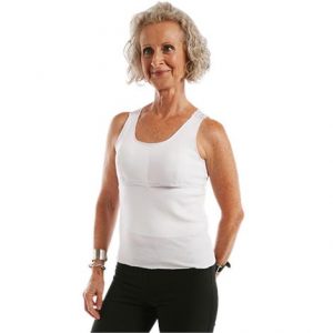 Softee Roo White Prosthetic Camisole Health Products