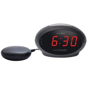 Sonic Alert Traveler Vibrating Alarm Clock Health Products