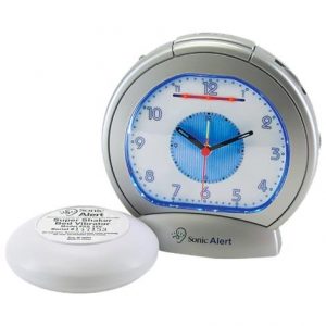 Sonic Boom Analog Alarm Clock with Bed Vibrator Health Products