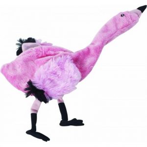 Spot Skinneeez Plush Pink Flamingo Dog Toy Health Products