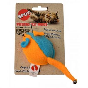 Spot Whiskins Felt Mouse with Catnip - Assorted Colors Health Products