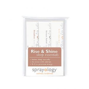 Sprayology Rise and Shine Sleep Essentials Homeopathic Spray Kit Health Products