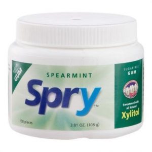 Spry Spearmint Gum Health Products