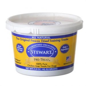 Stewart Pro-Treat 100% Freeze Dried Chicken Liver for Dogs Health Products