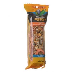 Sunseed Grainola Parrot Treat Bar with Papaya & Pineapple Health Products