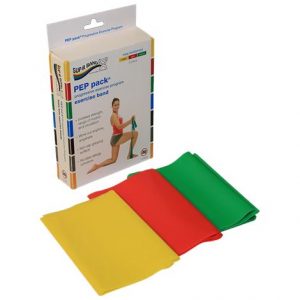 Sup-R Band Latex Free Easy Exercise Band PEP Pack Health Products