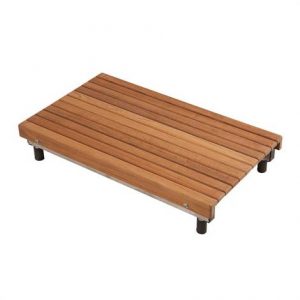 Teakworks4u Teak Removeable Bathtub Bench Health Products