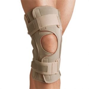 Thermoskin Knee Brace Open Wrap With Single Pivot Hinge Health Products