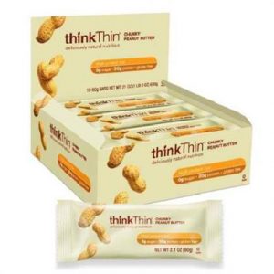 Think Chunky Peanut Butter Thin Bar Health Products