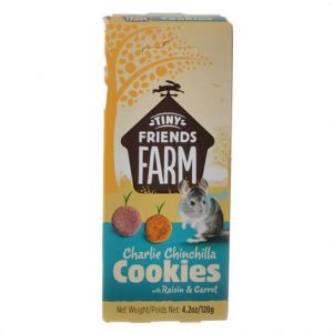 Tiny Friends Farm Charlie Chinchilla Cookies with Raisin & Carrot Health Products