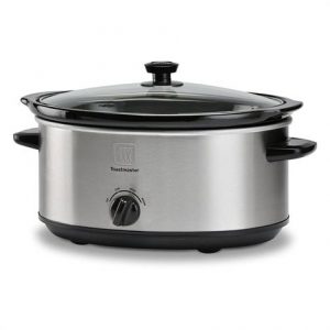 Toastmaster Oval Stainless Steel Slow Cooker Health Products