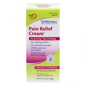 TriDerma Pain Relief Cream Health Products