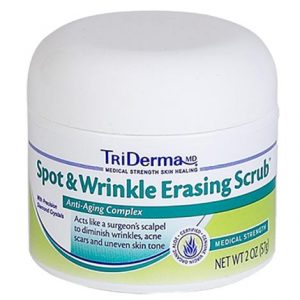 TriDerma Spot And Wrinkle Erasing Scrub Health Products