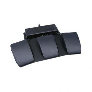 Triple-Action Foot Switch For Contoured Keyboards Health Products