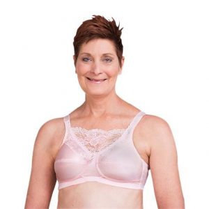 Trulife 4019 Jessica Cami Style Lace Accent Mastectomy Bra Health Products