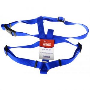 Tuff Collar Nylon Adjustable Harness - Blue Health Products