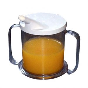 Two Handle Mug With Snorkel Lid Health Products