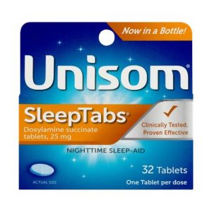 Unisom SleepTabs Nighttime Sleep Aid Tablet Health Products