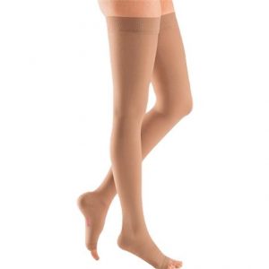 Venosan Open Toe Mid Thigh 30-40mmHg Medical Compression Stockings with Silicone Top Health Products