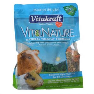 VitaKraft vtia Nature Guinea Pig Food - Natural Timothy Formula Health Products