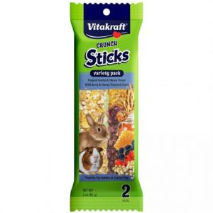 Vitakraft Crunch Sticks Rabbit & Guinea Pig Treats Variety Pack Health Products