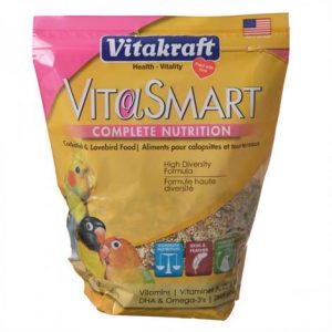 Vitakraft VitaSmart Complete Cockatiel & Lovebird Food Health Products