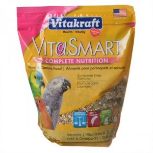 Vitakraft VitaSmart Complete Parrot & Conure Food Health Products