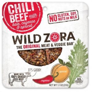 Wild Zora Chili Beef Bar With Cayenne And Apricot Health Products