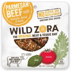 Wild Zora Parmesan Beef Bar With Tomato And Basil Health Products