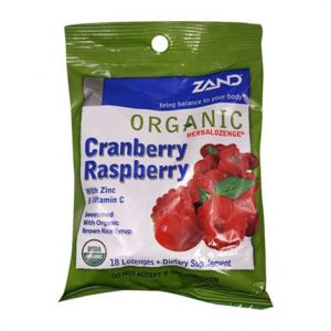 Zand Cranberry Raspberry LOzenge Health Products