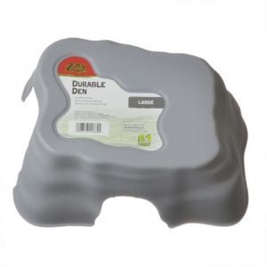 Zilla Durable Den for Reptiles - Gray Health Products