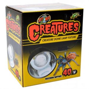 Zoo Med Creatures Creature Dome Lamp Fixture Health Products