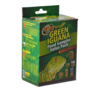 Zoo Med Green Iguana Foods Sampler Value Pack Health Products